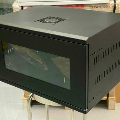 TỦ HTT RACK PRO 19" 6U-D400 (Treo Tường) - Hàng Chính Hãng