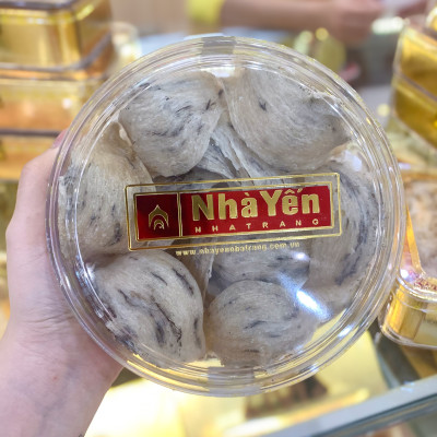 Tổ Yến Trắng Thô - Nhà Yến Nha Trang - Loại Chất Lượng 39 - Hộp 100 Gram - Tổ Yến Nguyên Chất - Tổ Yến Thô - Hàng Chính Hãng