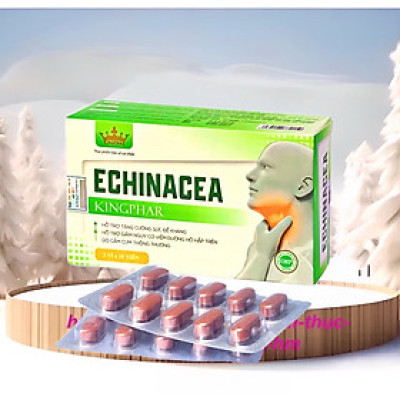 Echinacea Kingphar - Giup Tăng Cường Sức Đề Kháng (Hộp 30v )