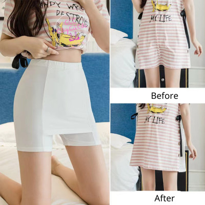 Quần mặc váy bảo hộ, quần mặc trong váy 2 lớp che vùng tam giác an toàn khắc phục mọi nhược điểm -CCC166