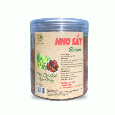 NHO VÀNG SẤY TÂN LỘC PHÁT HŨ 250G