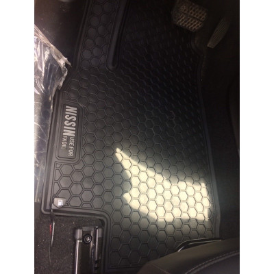 Thảm sàn, Thảm lót sàn xe Vinfast Fadil 2018-2022 cao su đúc, vân tổ ong, không mùi, MẪU NISSIN
