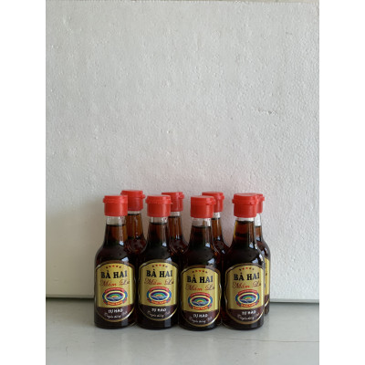 Xách nước mắm lú Bà Hai MS40A (8chai thuỷ tinh  x 60ml)