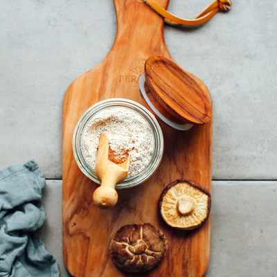 Bột Canh Nấm Chay Lý Tưởng 150g, Nguyên Chất Từ Nấm Thơm Ngon Đậm Vị An Toàn Cho Sức Khoẻ