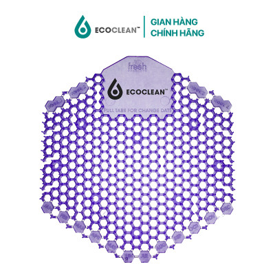 Lưới Khử Mùi Hôi Bồn Tiểu Nam, Lỗ Thoát Sàn Wave Fresher 3D - EcoClean - Giảm Mùi Hôi, Giảm Bẩn - Nhập Khẩu Mỹ