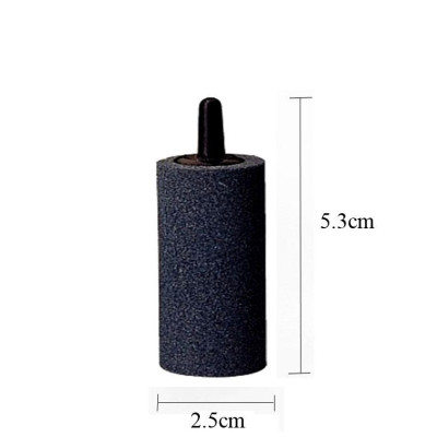Bộ 2 Sủi oxy to, đá sủi oxy, quả sủi oxy Loại tốt, Cỡ trung đường kính 2.5cm, cao 5.3cm, nặng 60gr dùng cho Máy sủi oxy, Máy sục khí - Tăng lượng khí oxy bể cá - Giúp cá lớn nhanh, phát triển mạnh
