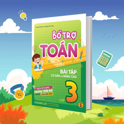 Sách - Bổ Trợ Toán Bài Tập Cơ Bản Và Nâng Cao Lớp 3 - Combo 2 Tập - Megabook
