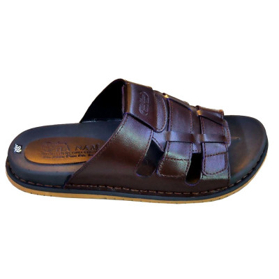 Dép Nam Quai Ngang Da Bò Thật TiTi ĐÔ Cao Cấp DN2024