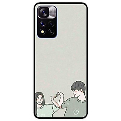 Ốp lưng dành cho Xiaomi Redmi Note 11 Pro 5G ( Bản Nội Địa ) mẫu Cặp Đôi Tim