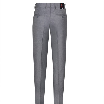 Quần tây nam không ly Khatoco Q1M428R0-INMA037-2111-0-XÁM NHẠT VẢI GÂN