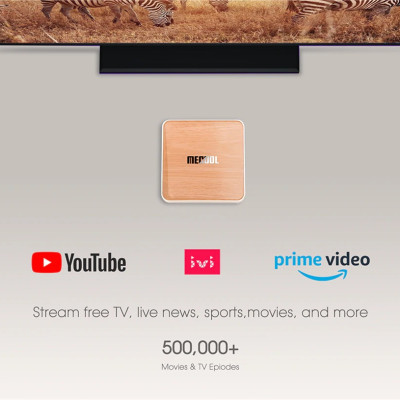 Mecool KM6 Ram 4G Rom 64G bản quyền google điều khiển giọng nói tiếng Việt  bluetooth wifi 6 Android 10 - Hàng Nhập Khẩu