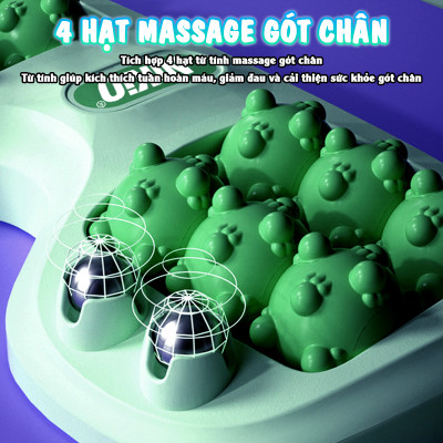 Bàn lăn massage chân bằng nhựa Nikio NK-05C - Hàng cao cấp