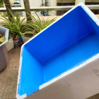 Sơn Chống Thấm Thùng Xốp - Hồ Cá - Hồ Xi Măng, Chống Rêu / TAIKO SAKANA Dung Tích 100-200-300-500ml.