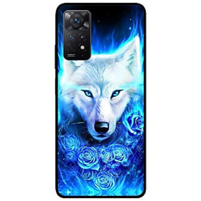 Ốp lưng dành cho Xiaomi Redmi Note 11 Pro 5G - Sói Trắng