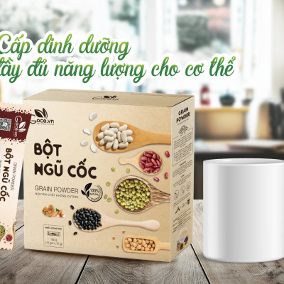 Bột ngũ cốc dinh dưỡng Goce - 180g (18 gói x 10g)