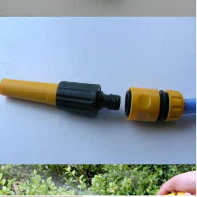  Bộ dây vòi xịt nước rửa xe, tưới cây . tăng áp 3 lần, loại 7m, 10m 206622-5 cút sập,nối đen + tặng mở chai