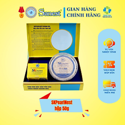SKHPearlNest Khánh Hòa Đặc sản yến sào tinh chế hộp 50g