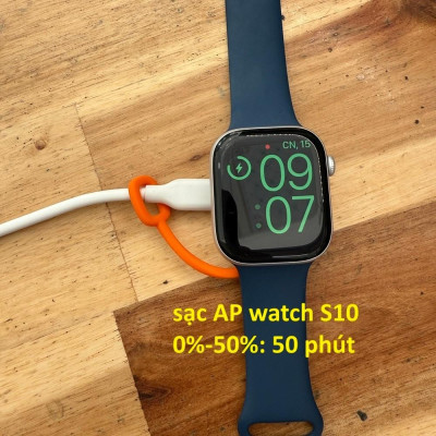 Đế sạc không dây cho Apple Watch Wi wu M23 2 cổng input (C + L) -Bảo Hành 6 tháng - Hàng chính hãng