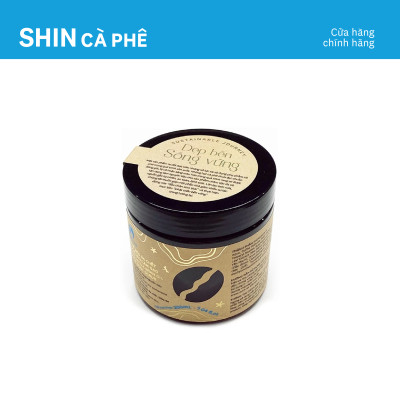 Tẩy tế bào chết Cà phê Cám gạo - SHIN Cà Phê - Hủ 200g