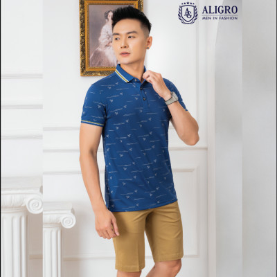 Quần short nam ALIGRO chất liệu kaki dáng basic trẻ trung năng động ALGQS1069