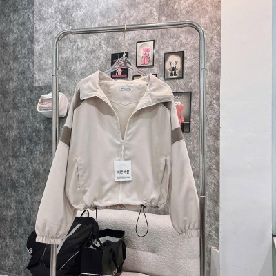 [LZ] Áo khoác da lộn phối dây rút cực chuẩn bao chất-A2200