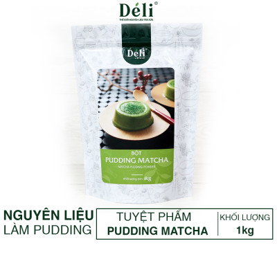 Pudding matcha Déli - Túi 1Kg