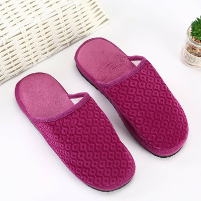 Combo Dép Đi Trong Nhà Thu Đông Đế Chống Thấm Chất Nỉ Nhung Thiết Kế Sang Trọng Cho Nam Và Nữ- Hàng Loại 1- Chính Hãng MINIIN