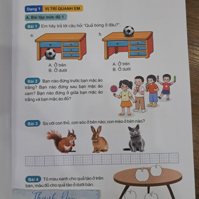 Sách - 500 Bài Toán Cơ Bản Và Nâng Cao Lớp 1 - Dùng chung cho các bộ sách giáo khoa hiện hành