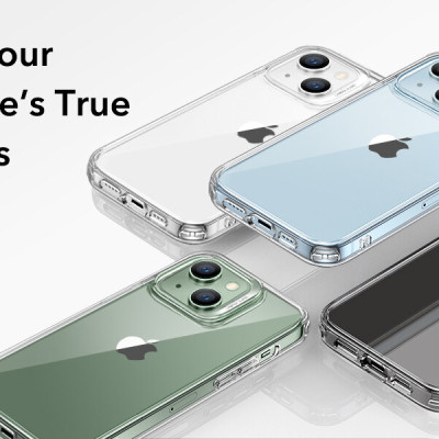 Ốp Lưng dành cho iPhone 14 Pro / 14 Pro Max/ 14/ 14 Plus/  ESR Project Zero Clear Case Trong Suốt Chống Ố Vàng - Kèm Combo Kính Cường Lực Màn Hình và Camera- Hàng Chính Hãng