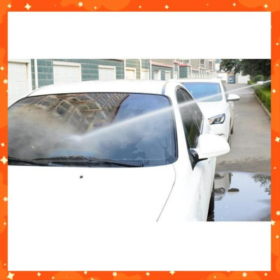 Bộ dây vòi xịt nước rửa xe,tưới cây tăng áp 3 lần cút nhựa nối nhựa vàng loại 20m 206817