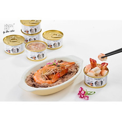 Pate Kingpet Bảo Anh Cao Cấp Dành Cho Mèo lon 80g