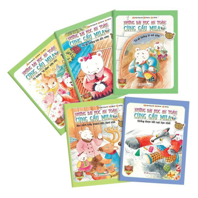 Sách - Những Bài Học An Toàn Cùng Gấu Mila - Tớ Không Tè Dầm Nữa Rồi! - Tân Việt Books