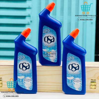 Nước Tẩy Toilet OSA Siêu Đậm Đặc 500g - 900g (12 chai/thùng)