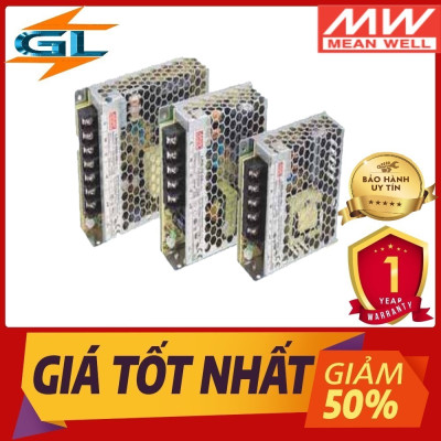 Nguồn tổ ong 12V 8.5A 102W LRS-100-12 Meanwell  Hàng nhập khẩu 