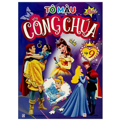 Sách - Tô Màu Công Chúa - Tập 9