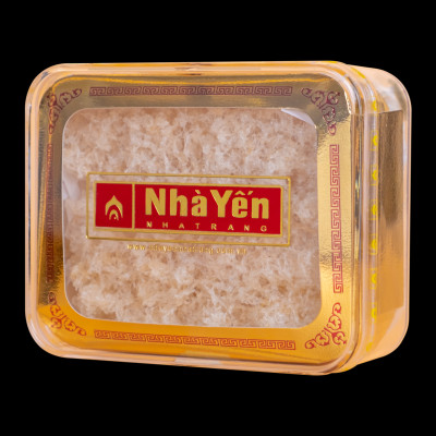 Đặc Sản Khánh Hòa - Tổ Yến Trắng Tinh Chế Vụn - Nhà Yến Nha Trang - Hộp 50 Gram - Yến Vụn Tinh Chế - Tổ Yến Sào Tinh Chế - Hàng Chính Hãng