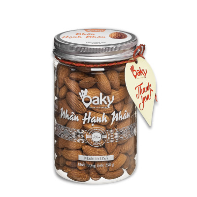 Quà Tặng Oaky - Combo Hạt Dinh Dưỡng Cao Cấp Hạnh Nhân, Hạt Macca, Nho Khô - Tặng Túi Giấy Sang Trọng