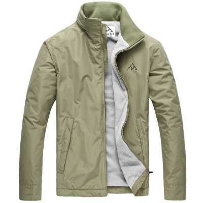 Áo khoác dù dấu nón 2 lớp lót nỉ cao cấp SITAKI AKD38