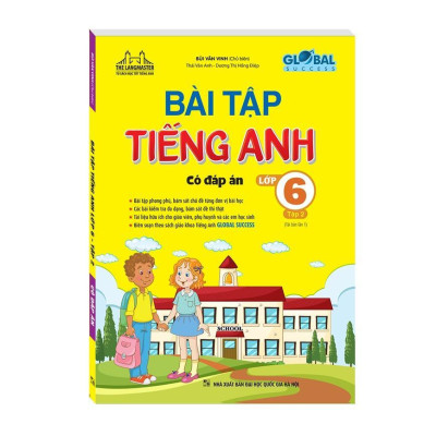 Sách - Global Success - Bài Tập Tiếng Anh Lớp 3 + Bài Tập Tiếng Anh Lớp 6 - Combo 4 Cuốn - Minh Thắng