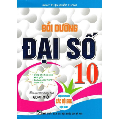 Sách - Bồi Dưỡng Đại Số + Hình Học Lớp 10 - Combo 2 Cuốn - Biên Soạn Theo Chương Trình Giáo Dục Phổ Thông Mới - Hồng Ân