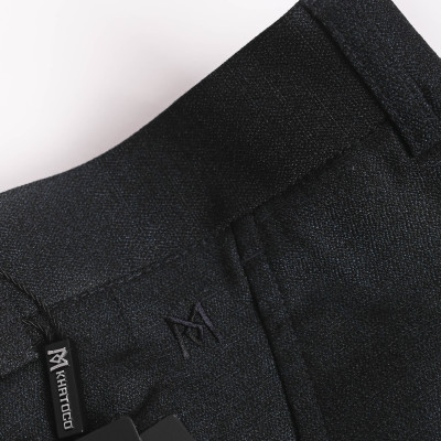 Quần tây nam Khatoco màu đen xám