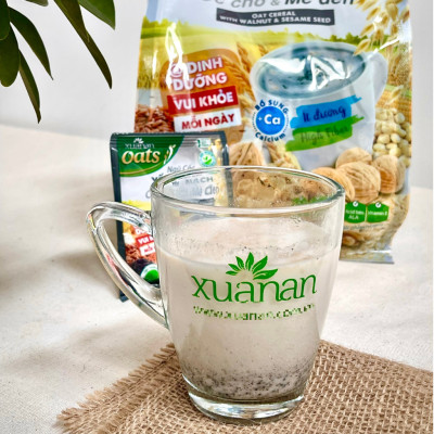 Combo 5 túi: NC Óc Chó Mè Đen+YM Hạnh Nhân+Gạo Lức No Sugar+Dinh Dưỡng Canxi+NC Yến Mạch[ít đường 400gr](Tặng Kèm 2 Túi Yến Mạch 150G)