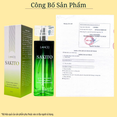 COMBO 2 Lọ Xịt Khử Mùi SAKITO LANCEJ 50ml, Sạch Vùng Nách, Ngăn Tiết Mồ Hôi, Không Ố Vàng Áo