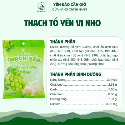 Yến Đảo - Quà Tặng Cho Đơn 219k Thạch Yến Thanh Mát Ngọt Dịu Dinh Dưỡng Cho Sức Khỏe