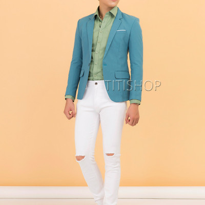 Áo Vest Nam Titishop EVN192 Xanh