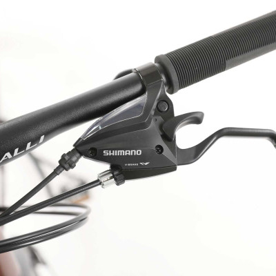 Xe đạp thể thao CALLI I5 Khung nhôm không mối hàn, phanh đĩa cơ, Phù hợp với người cao từ 1m58 trở lên