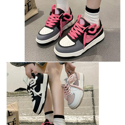 Giày thể thao nữ đế cao su đúc, chống trơn trượt hạn chế mòn – GNU2058A