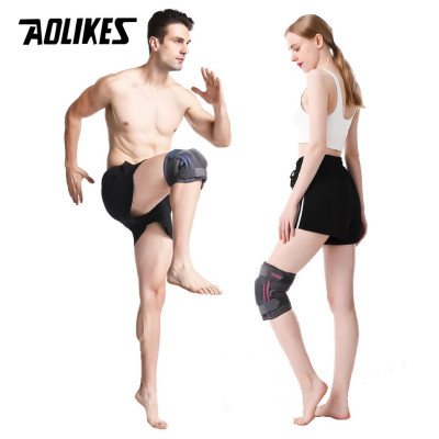 Băng Bảo Vệ Đầu Gối AOLIKES 7911 - Điều Chỉnh Áp Lực, Hỗ Trợ Tập Luyện, Chạy Bộ, Bóng Rổ, Bóng Chuyền