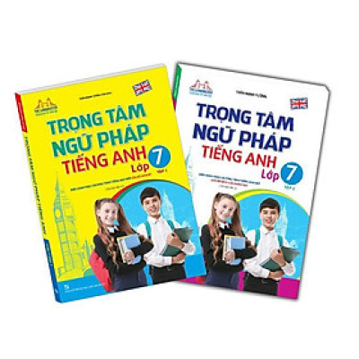 Sách - Trọng Tâm Ngữ Pháp Tiếng Anh Lớp 7 - Combo 2 Tập - Minh Thắng