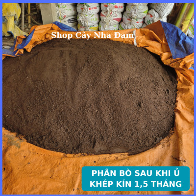 Phân Bò Đã Qua Xử Lý ủ Trichoderma, Chuyên Rau Sạch, Cây Cảnh, Cây Ăn Trái, Hoa (Gói 1Kg)